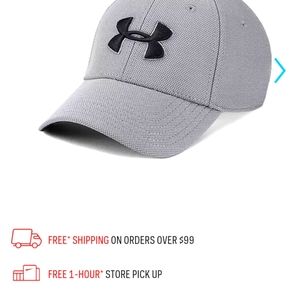 Under Armour Men's Blitzing 3.0 Stretch Fit Hat